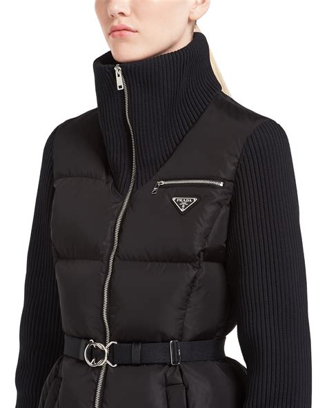 prada jacke mantel|Prada jacket.